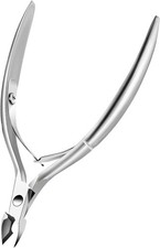 Cuticle Trimmer Nippers Stainless Steel Nail Care Tool Professional Silver Sharp