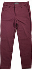 Liverpool Los Angeles Womens Pants Size 8/29 Burgundy Stretch Slim Ankle Trouser