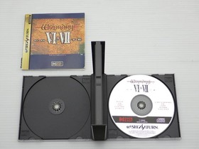 Wizardry VI and VII Complete Sega Saturn JP GAME. 9000024618404