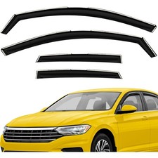 Extra Durable Window Deflectors in-Channel Window Visors Rain Guards Fit for ...