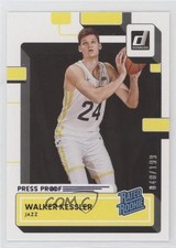 2022 Panini Donruss Rated Rookie Purple Press Proof 48/199 Walker Kessler 1ei2