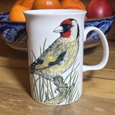 Goldfinch Bird Mug-Waterside Fine China-Tea/Coffee-11 cm High-FREE UK POSTAGE