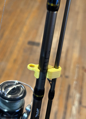 Fishing Rod Clip 3.5cm Set of 10 | Fishing Rod Holder V2 Free ITA