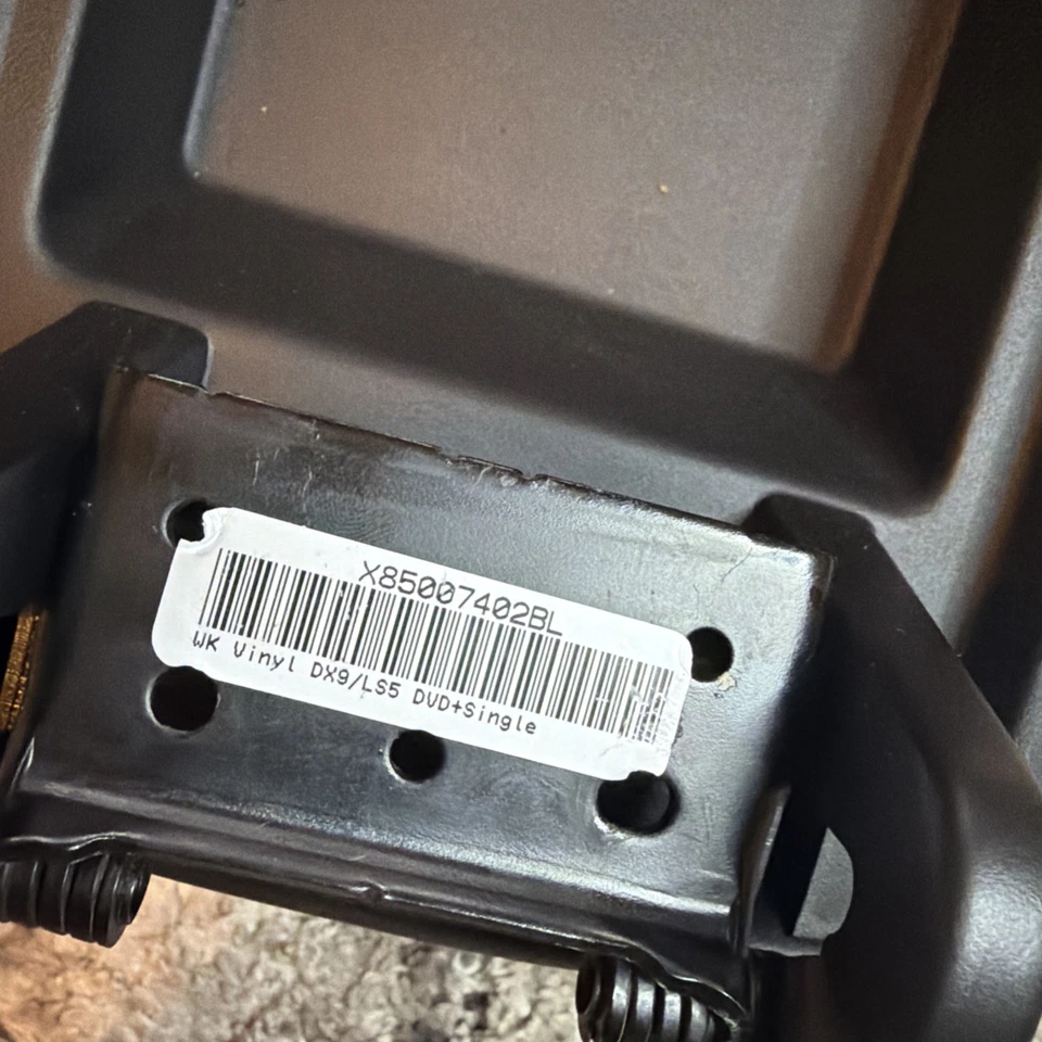 Jeep Grand Cherokee Durango 11-20 consola central tapa reposabrazos cuero negro OEM Foto 4 de 4