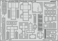 Eduard Accessories 491434 - 1:48 Lancaster B Mk.Iii Dambuster Cockpit Hkm - Neu
