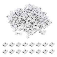 300Pcs 2.54mm Jumper Caps, Open Top Header Pin, Short Circuit Blocks, White
