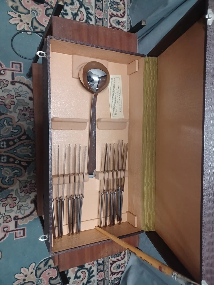 Servizio Di Posate G. Causano & C. Torino Epoca 900 - Immagine 3 di 4