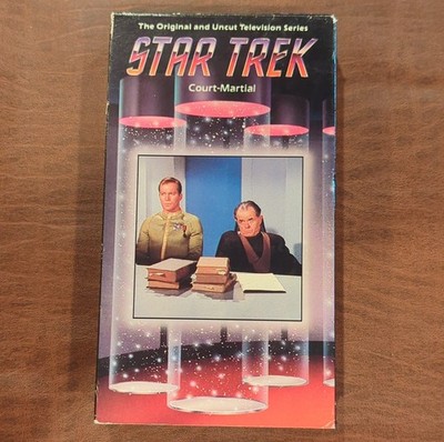 Paramount Star Trek: Court-Martial VHS Tape 1967 Marc Daniels Shatner Nimoy