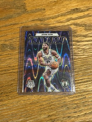 Mosaic Jayson Tatum Thunder Road Blue Wave /149