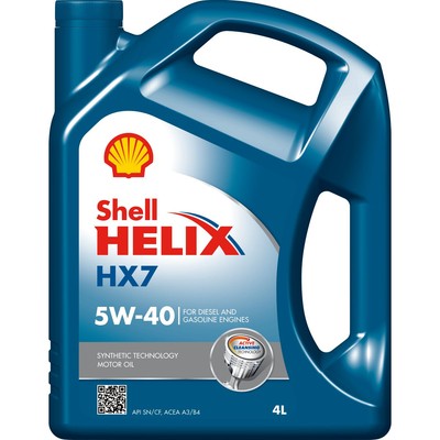 Motoröl SHELL 550070319 Helix HX7 5W40 4L