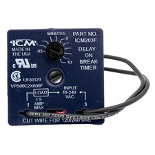 ICM controls ICM203F Universal DelayOnBreak Timer  Adjustable 0.03  10 Minute...