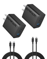 Anker iPhone 17/16 Charger 2 Pack 20W Fast USB C Charger Block for iPhone 16/16