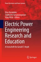 Electric Power Engineering Research And Education Elias Kyriakides (U. A.) Buch