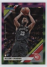 2019-20 Panini Donruss Holo Purple & Green Laser 2/10 Allen Crabbe #5 1i1g