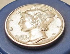 1943 S Choice BU Dime  90% Silver  Nice Original Luster # 417 ~ 12