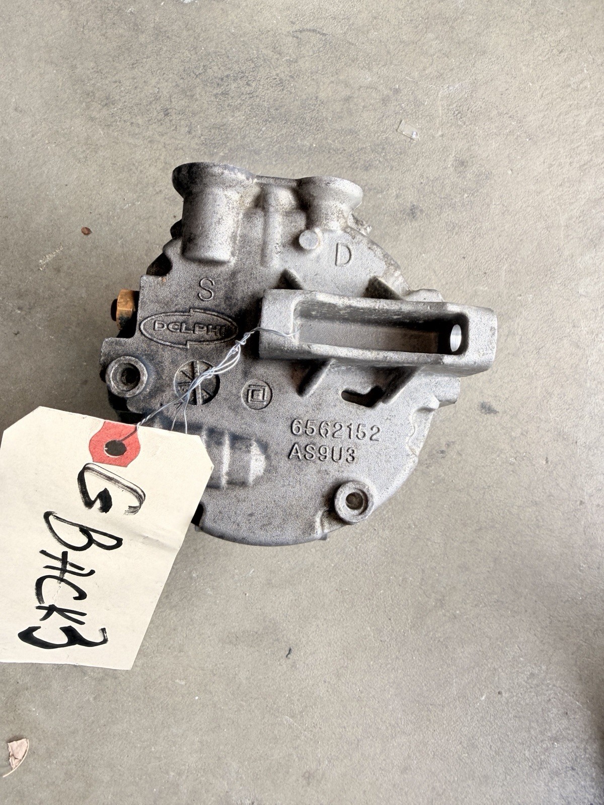 04-19 Maserati GranTurismo M145 A/C Air Conditioning Compressor 01140703 OEM 39K