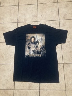 Vintage 2000s The Lord Of The Rings Return Of The King Movie Promo Shirt SZ L/XL
