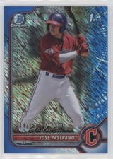 2022 Bowman Chrome Prospects Blue Shimmer Refractor 14/150 Jose Pastrano 0i1j