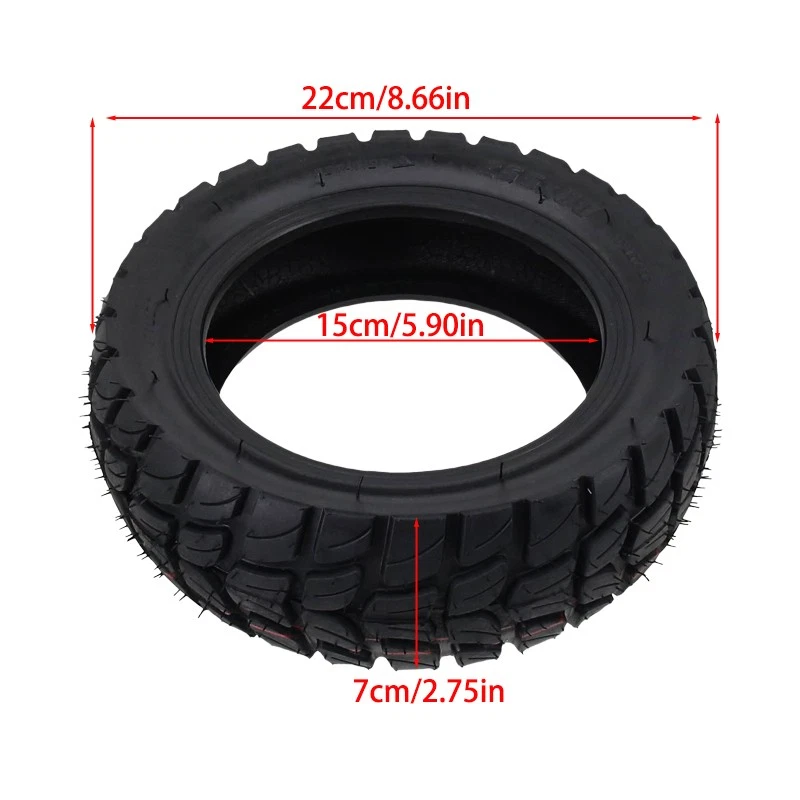10X3.0 255x80 Tire Inner Tube For Kugoo KuKirin G2 Max Electric Scooter 80/65-6 - Image 3 of 4