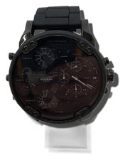 Montre Diesel Mr. Daddy 2.0 DZ7396 – Acier Noir 57mm, étanche 3 ATM, Neuve