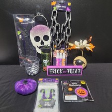 Lot Of 12 Various Halloween Items NEW