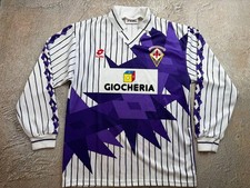 Fiorentina 1991/1992 Lotto Home football shirt Soccer Jersey size L