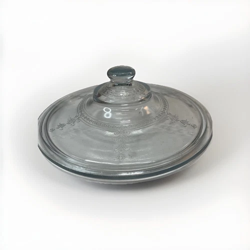 Fire King Philbe Ovenware Sapphire Blue Replacement Lid 8 1/4"