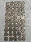 Roosevelt Dime Lot Of 50 Pre-1965 Circulated As Shown!