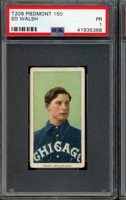 1909 T206 Ed Walsh Chicago White Sox HOF PSA 1