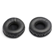 1 Pair Protein Leather Earphone Cover Sponge Earpads Cushion Ear Cover Universal