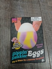 NERDOH Dippin' Dazzler Eggs Color Grovy Haze Changing Squishy Toy 25244NAB