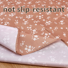 Baby Splat Mat for Under High Chair, 51 x 51 Inch Wipeable Splash Mat Floor P...