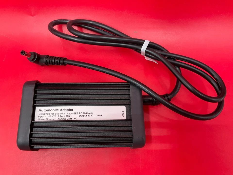 Lind Auto DC Adapter Asus Eee PC AS1230-2546 ✅❤️️✅❤️️ NEW! OPEN BOX! - Image 3 of 4