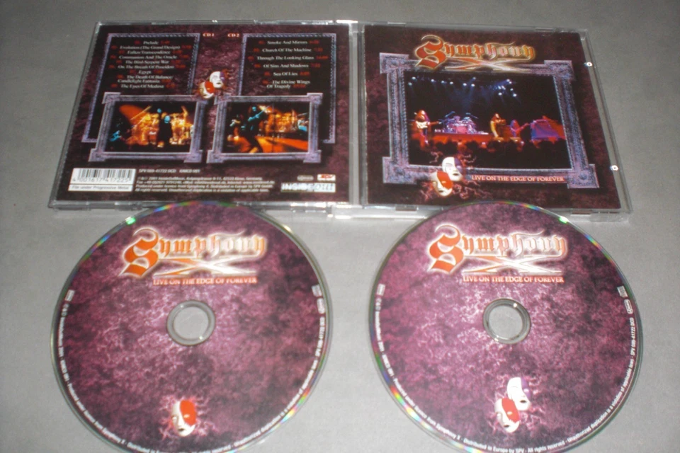 Symphony X - Live On The Edge Of Forever 2 CD Set - Bild 1 von 1