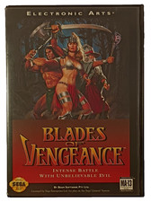 Electronic Arts Blades of Vengeance Sega Genesis NTSC-U/C Manual