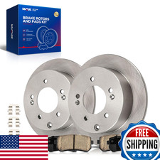 Kax Rear Brake Kit Oe Brake Rotors And Ceramic Brake Pads Fits Kia Forte