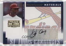 2005 Donruss Prime Patches Signatures Edgar Renteria #MLM-13 Auto 1g39