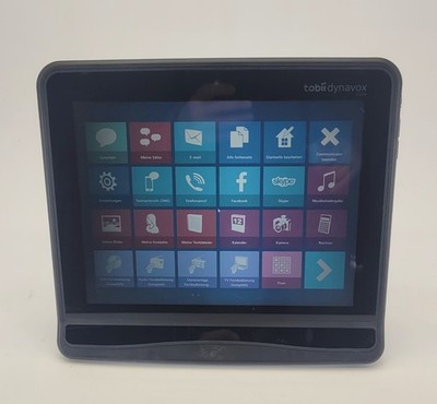 Dynavox Tobii i12+  Kommunikationsgerät Eye Gaze Tracker Comminicator 5 Software