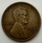 1910 S Lincoln Cent Very Fine VF X-524