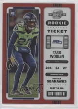 2022 Panini Contenders Optic Rookie Ticket Red Prizm /175 Tariq Woolen #100 0su2
