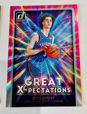 Josh Giddey 2021-22 Panini Donruss Great X-Pectations Insert Pink Laser Rookie