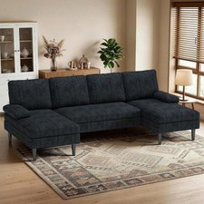 Large U-Shaped Modular Sectional with Dual Chaise