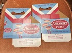 Two Delaware Punch 6 Pack Carrier New Old Stock NOS Never Unfolded Neat Graphics — photo 2