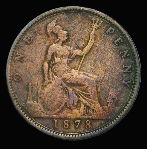 1878 Victoria Penny — photo from the most recent tracked eBay sale