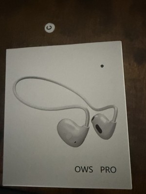 OWS PRO Wireless Neckband In-Ear Earbud Headphones Double White