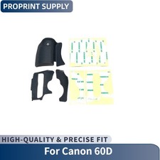 A set of 3 PCS Compatible For Canon 60D Grip Thumb Rear Rubber Cover Body  tape