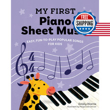 My First Piano Sheet Music Easy Fun-to-Play Popular Songs Kids