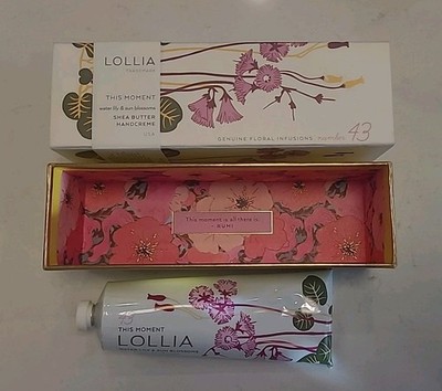 Margot Elena Lollia This Moment  Handcreme 4 oz. - NEW, SEALED (B3-F1)