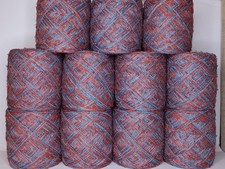 2420 gr Decke Set Strickwolle Garnpaket Farbverlaufsgarn Handstrickgarn Paket