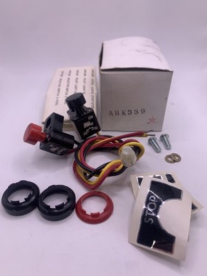 Arrow Hart AHK-339 Local Control Start/ Stop, Red/ Black Buttons, N.O/ N.C, NEW